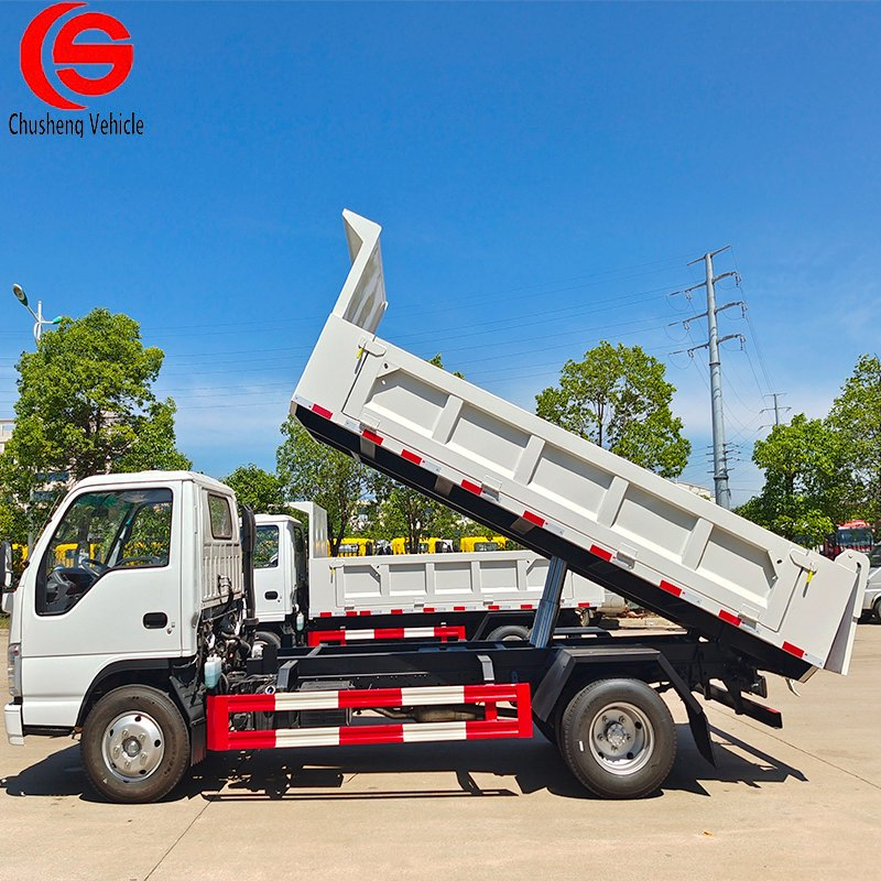 Factory Price Isuzuu 6 Wheels Small Dump Truck 5tons Mini Tipper Truck for Civil Project Construction Rubbish