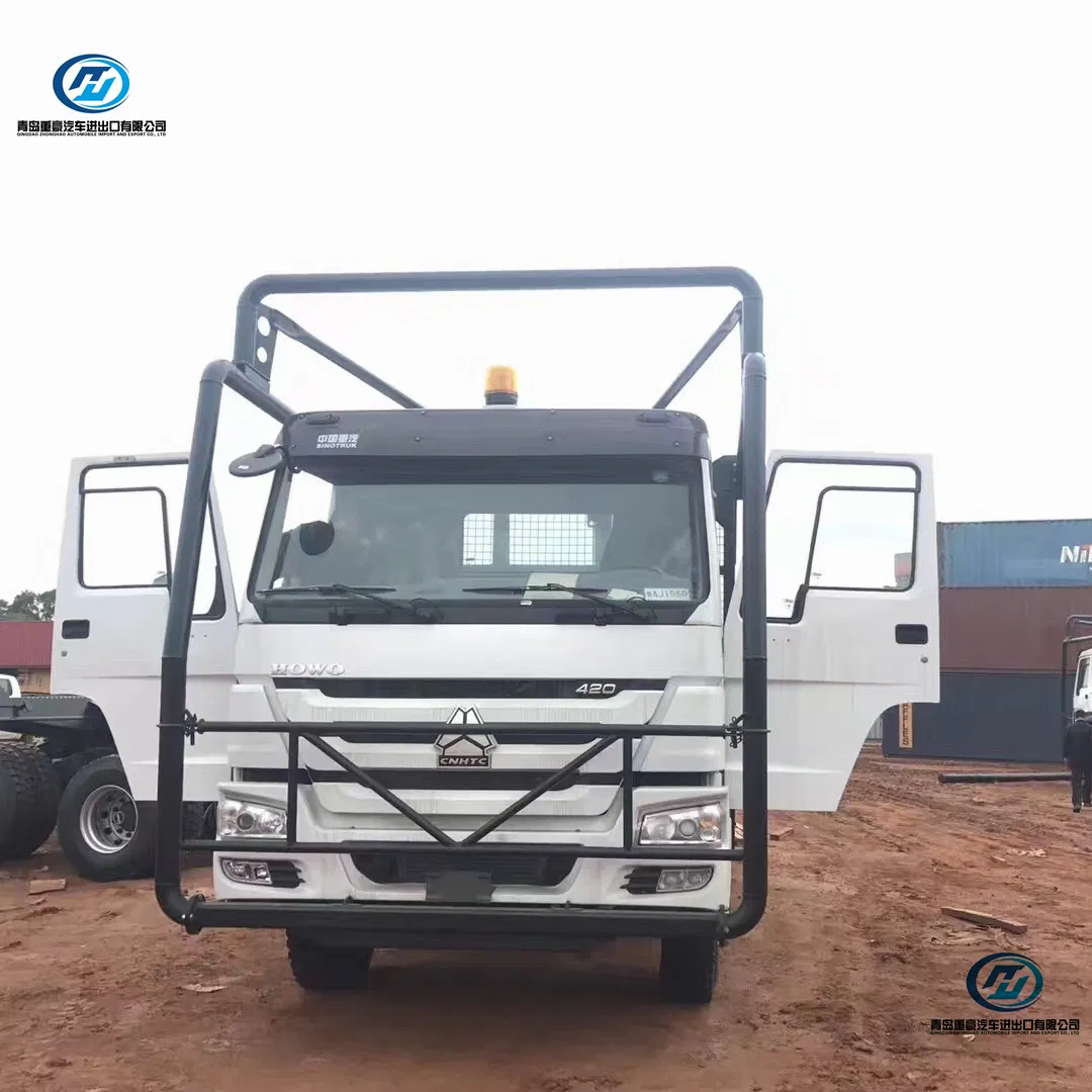 Sinotruk HOWO Hohan T5g 6X2 6X4 8X8 Awd off Road Forest Transport Logging Timber Tray Wood Lumber Transportation Truck