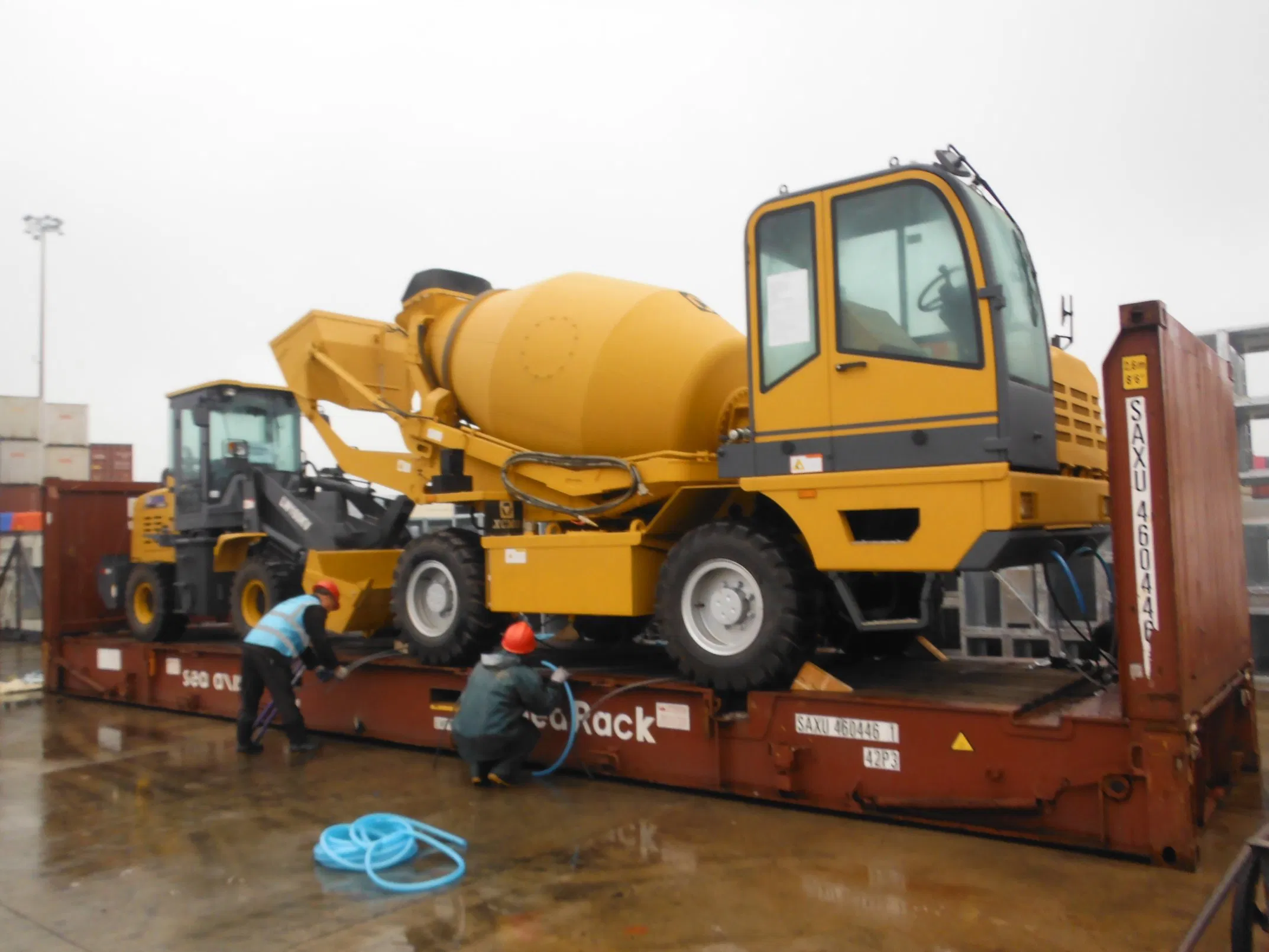 XCMG Official Slm4 4m3 Self Loading Concrete Mixer Truck