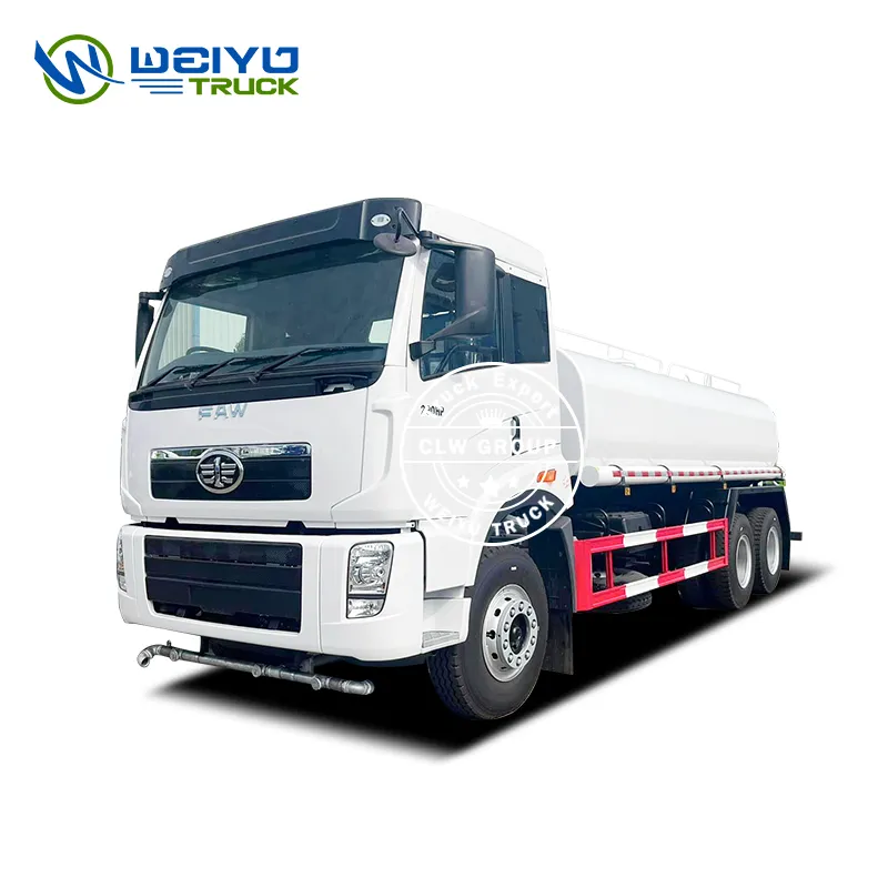 Water Sprinkler Truck Front View