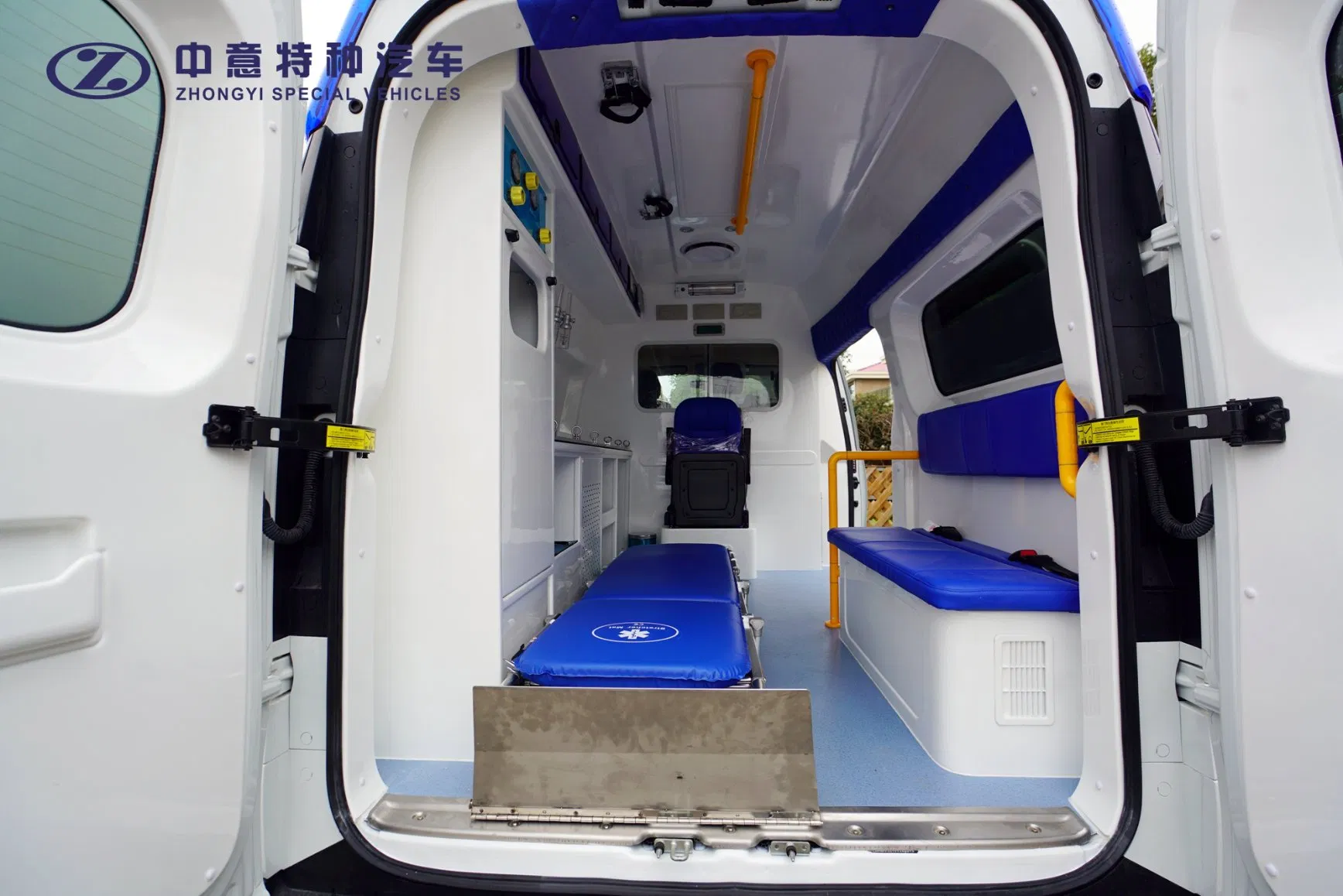Durable Rust and Corrosion Resistant Transit Ambulance for Emergency Medical Assistance