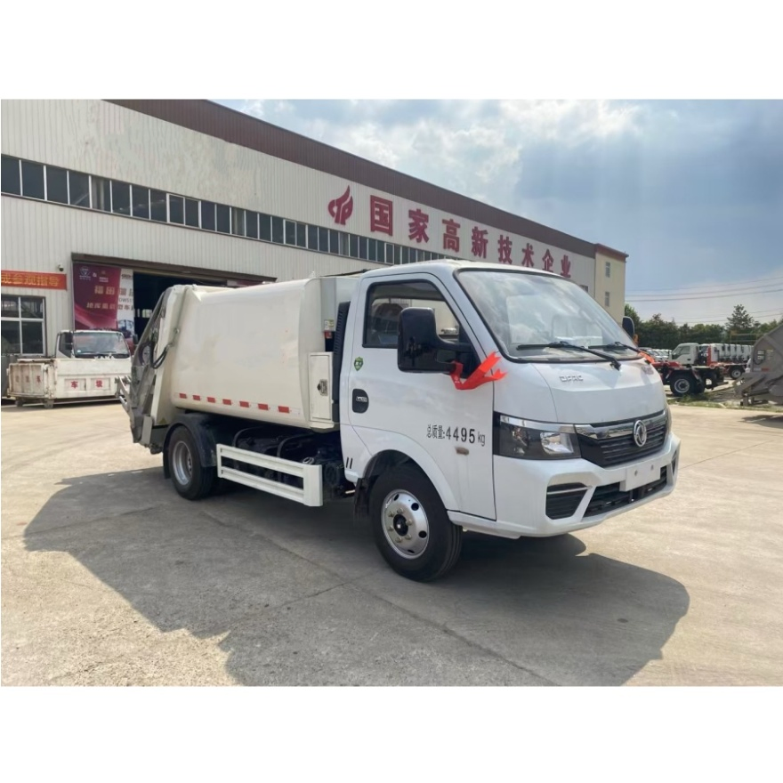 Dongfeng 4.5 Cubic Meter Refuse Compactor Truck for Smart Waste Management