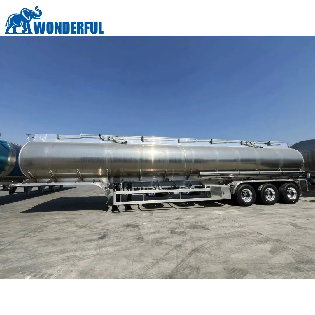 Tri Axle Liquid Nigeria Steel Sinotruk 3 Axle Gas Capacity Crude Palm Oil Tank Cargo Asphalt Fuel Container Full Diesel Transport Truck Semi Trailer Tanker