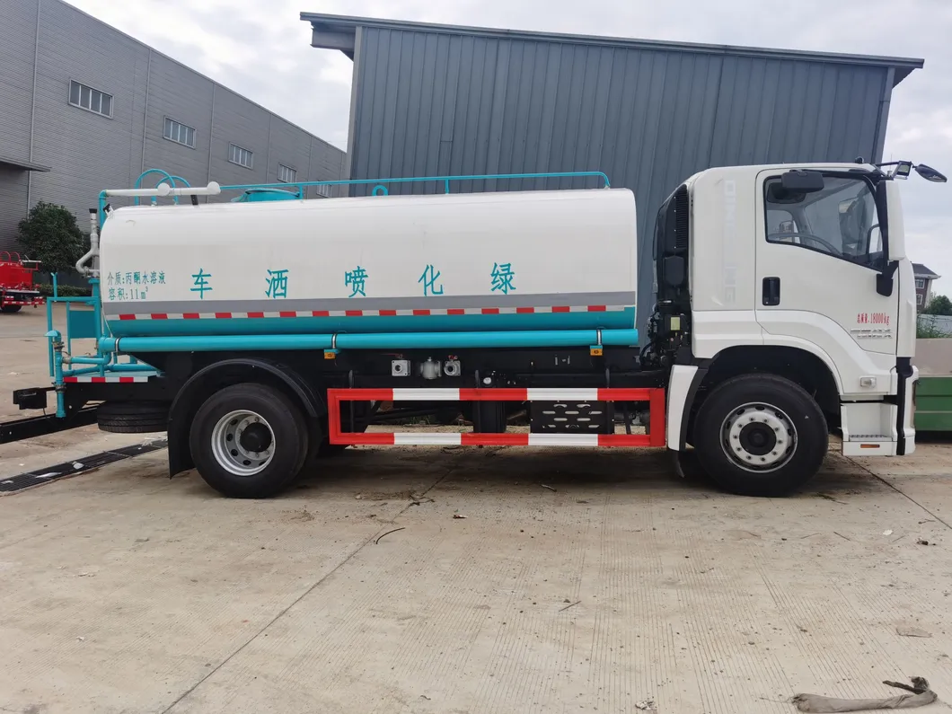 Water Tank Truck View 4