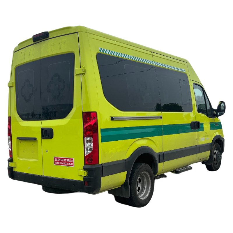 China I-Veco Medical Vehicle Ambulance Car 4X4 Boasting Electric Powered by Ambulance Van