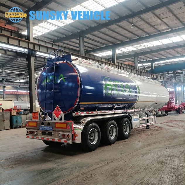 Aluminum Semi-Trailer Tanker