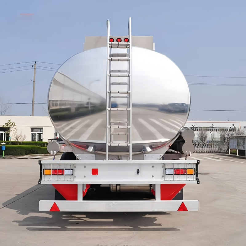 Factory Customizable 50t 3-Axle &amp; 4-Axle Fuel Tank Semi-Trailer, 45000 Liters Diesel / Fuel Transport Semi-Trailer, Chemical Liquid / Crude Oil Transport Tanker