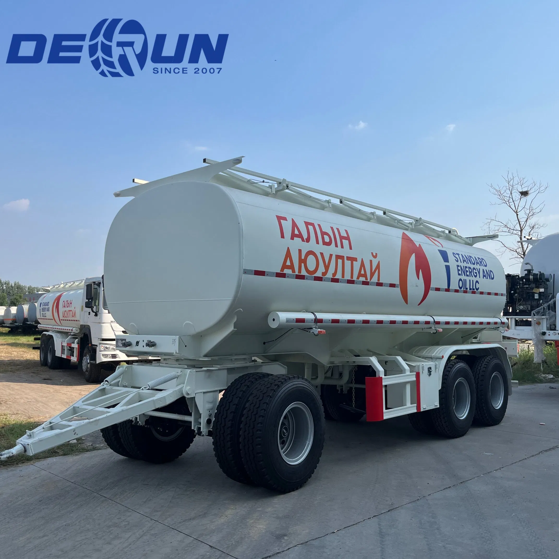 Wholesale Fuel/Oil/Chemical Tanker Trailer 40000/45000 Liters Bulk Liquid Transporter
