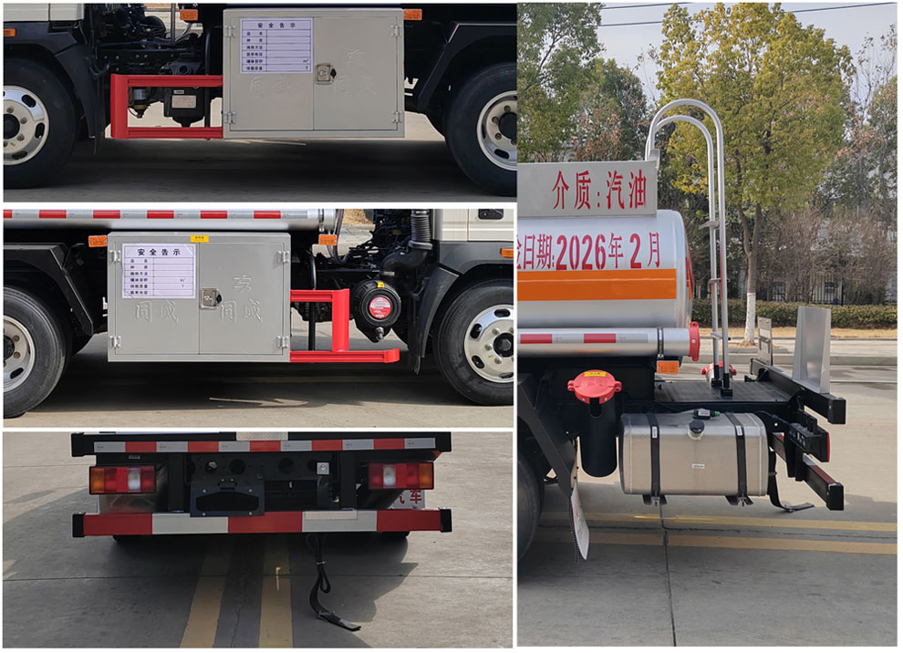 Blue-Plate 4.5t City Fuel Tanker (C-License Drivable) with 2,200L Massive Capacity &amp; up to 151HP Efficient Engine (1.54t Payload, 700kg/M³ Optimized for Gasolin