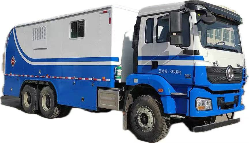 Sinotruck HOWO Oilfield Petroleum Special Vehicle Well Wireline Logging Truck with Drillstem Testing Logging Unit