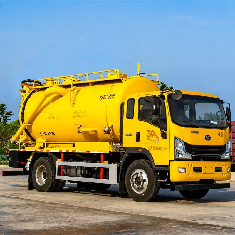 Cost-Effective Sinotruk 14000L Vacuum Sewage Truck Heavy-Duty Suction Pump for Waste Sewage Extraction