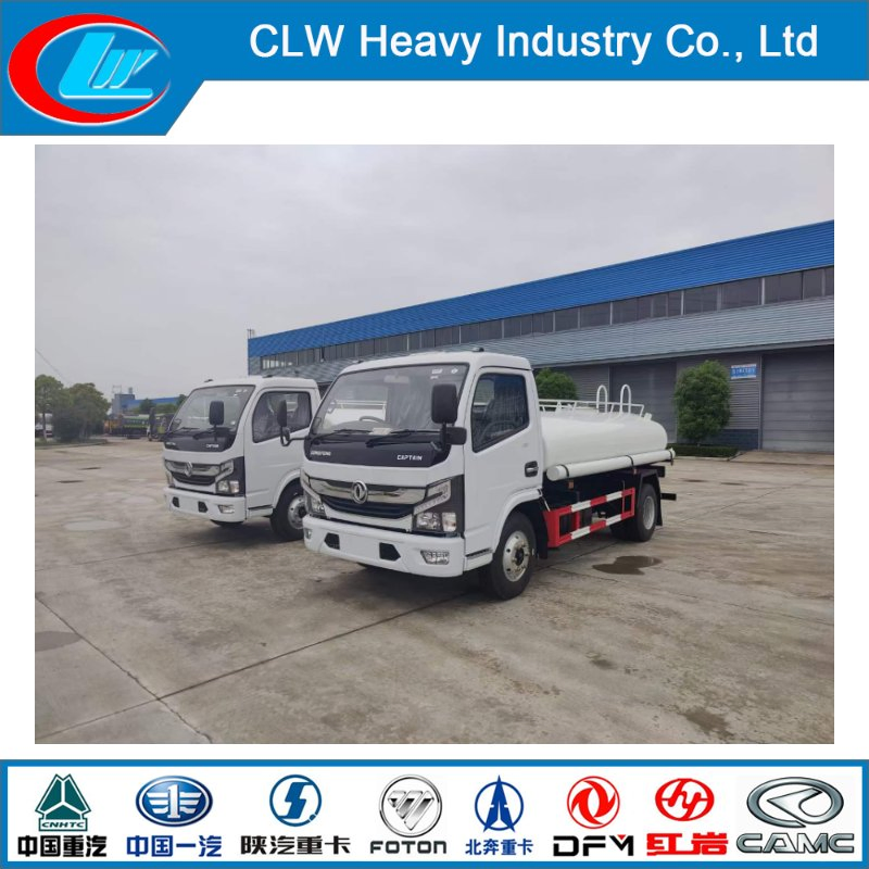 Factory Direct Supply Water Vacuum Truck Transport Drink Water Truck