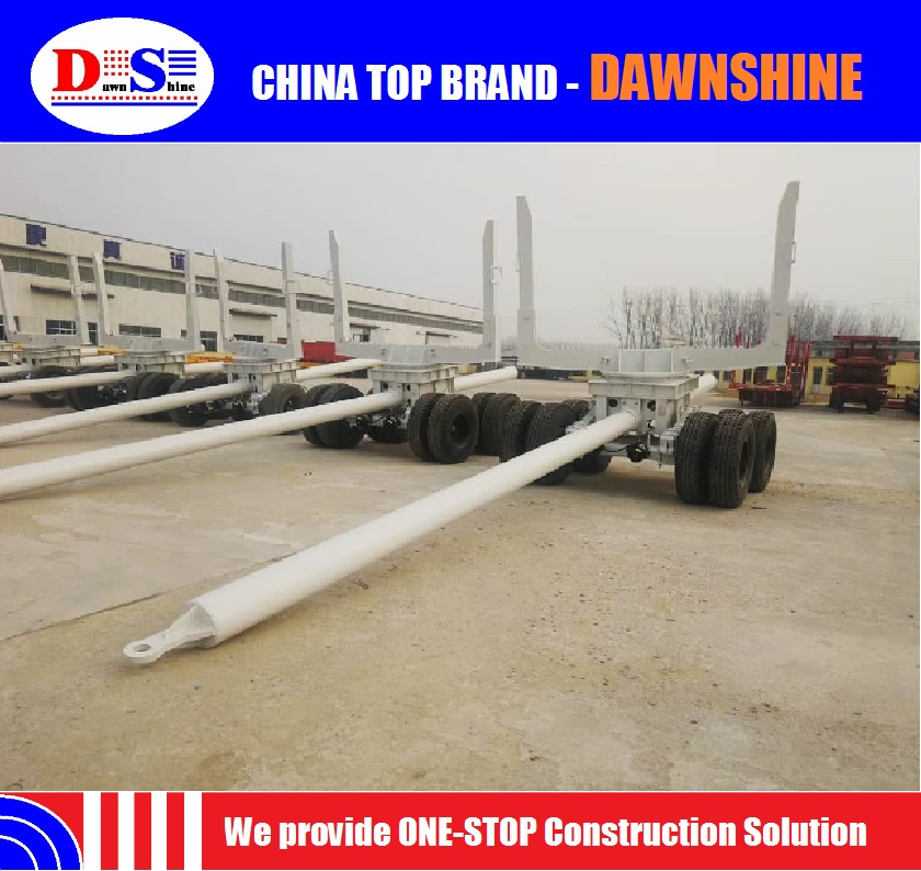 Beiben North Benz Logging Trucks with Special Piggyback Trailer