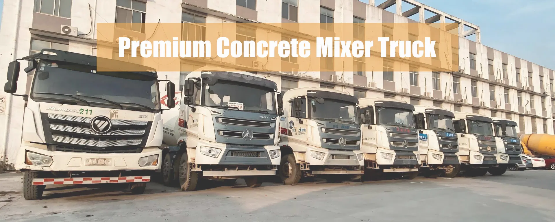 Used Concrete Mixer Truck