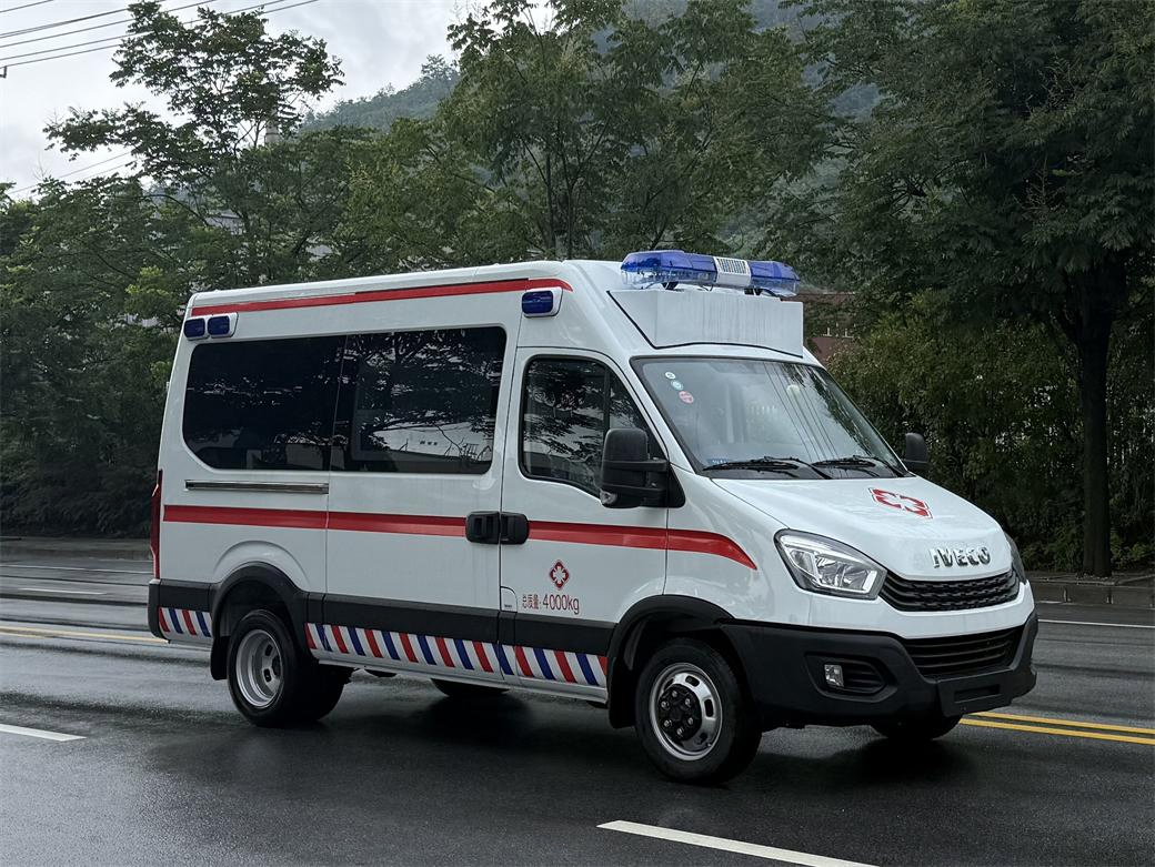 Advanced Medical Ambulance Vehicle for Emergency Services and Patient Transport