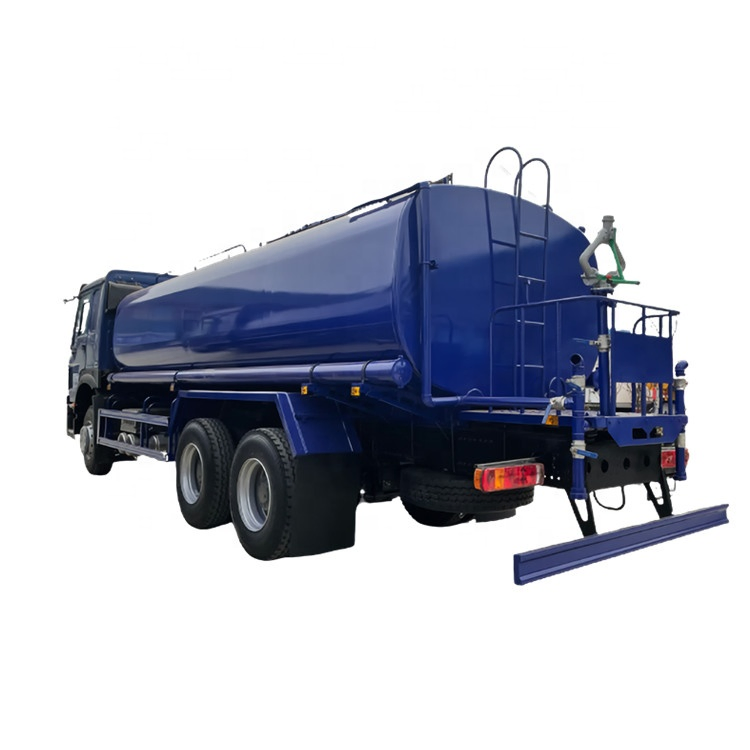 HOWO Blue Color LHD 6X4 20000liters 25000liters Watering Cart 22m3 20kl Construction Site Water Bowser