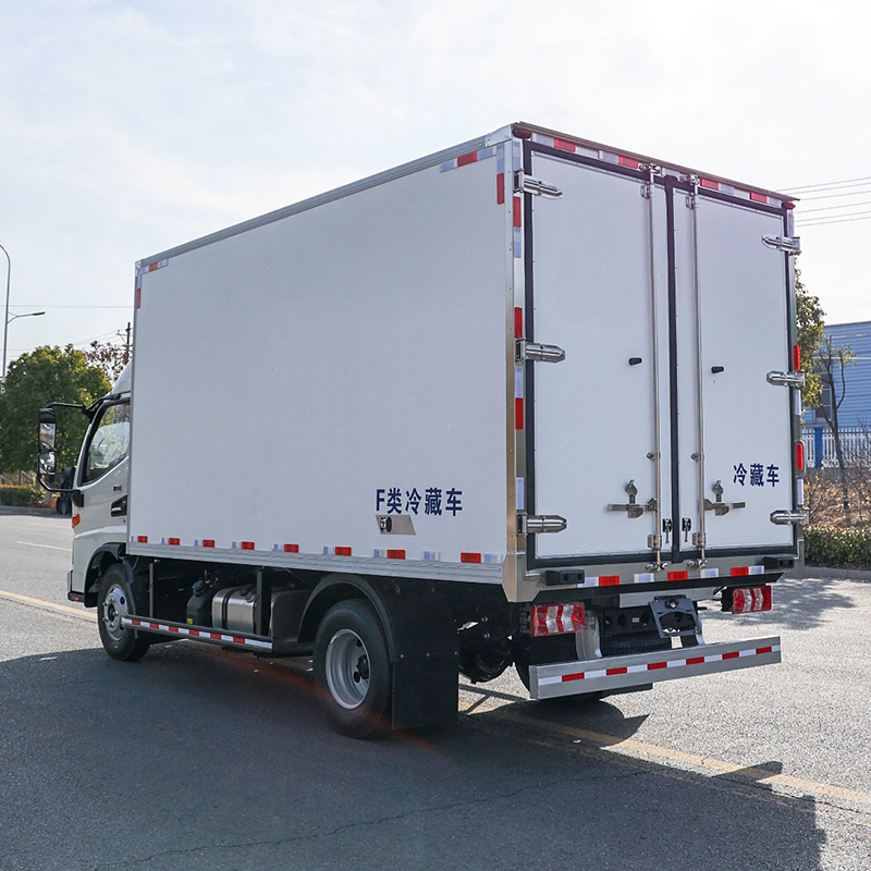 JAC Sinotruk Shacman Freezer Van Refrigerated Box Cargo Truck for Food Transport