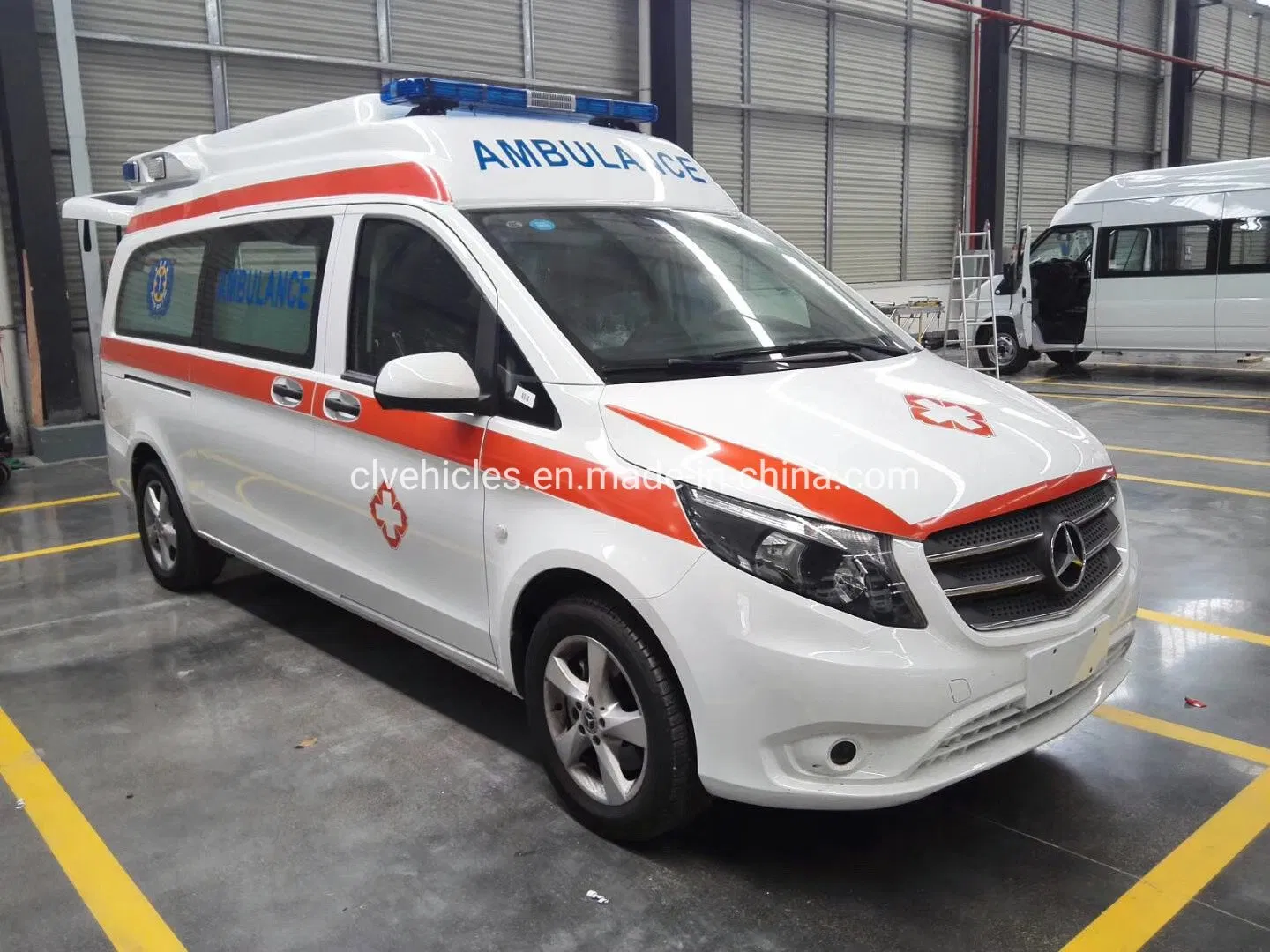 Mercedes Benz Automatic ICU Patient Transport Ambulance Negative Pressure Rescue Ambulance
