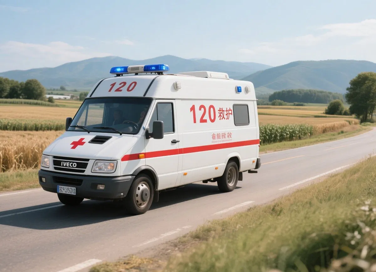 Advanced Medical Ambulance Vehicle for Emergency Services and Patient Transport