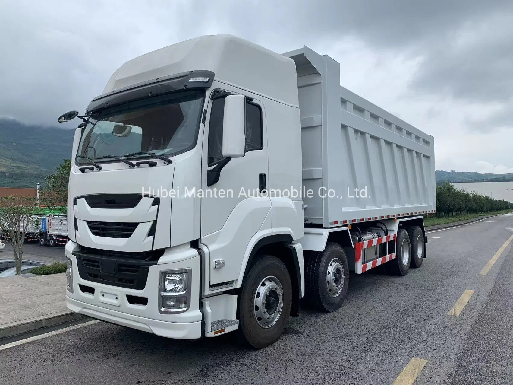 Isuzu Giga Cyz Dumper Lorry 8X4 30ton/40ton/50ton Logging Truck Tipper Laods Goods