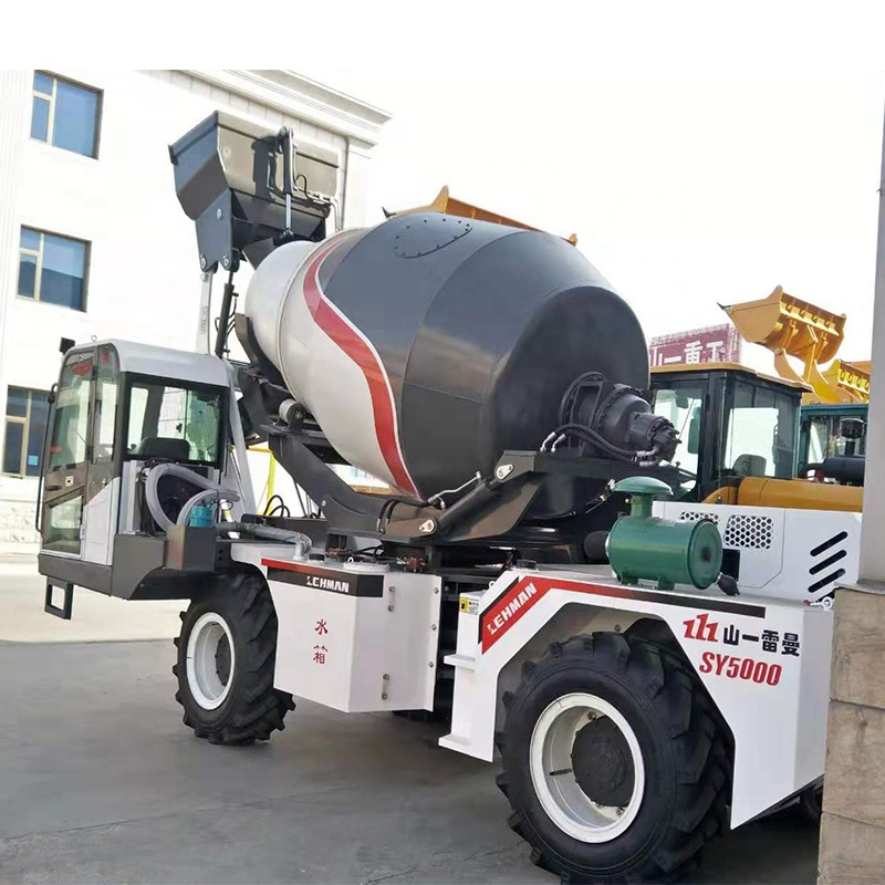 Mini Mobile Self-Loading Concrete Mixer Truck Cement Mixer Pump Price