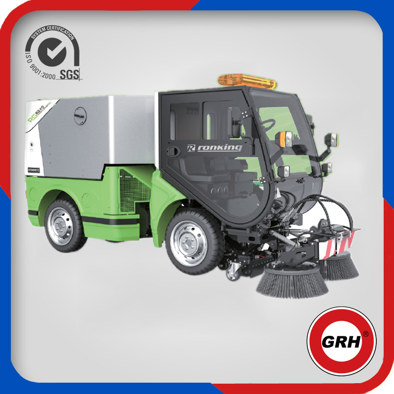 Diesel Sweeper Cleaning Vacuum Machine Ride on Street Road Sweeper with CE