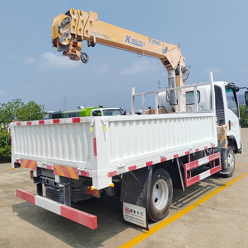 High Satisfaction Truck Mounted Crane Wrecker Crane Truck