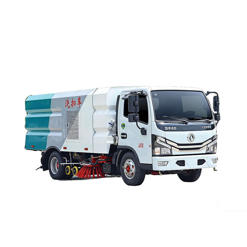 Dongfeng 6 Ton 8t 10t Vacuum Road Sweeper Cleaning Truck with Water Tank for City Street and Airport Runway