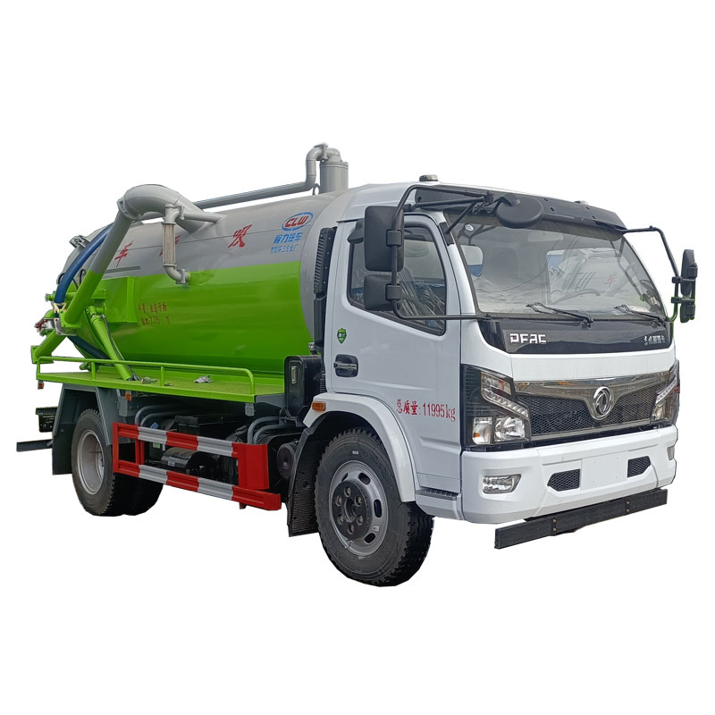 9000L Vacuum for Sludge and Mud Transportation Sewage Suction Truck