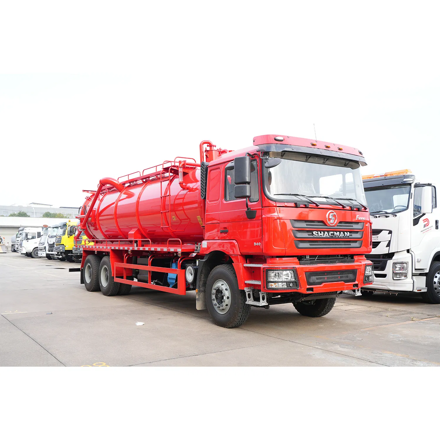 16, 000-Liter High-Pressure Cleaning Vacuum Truck for Liquid Sewage Transportation