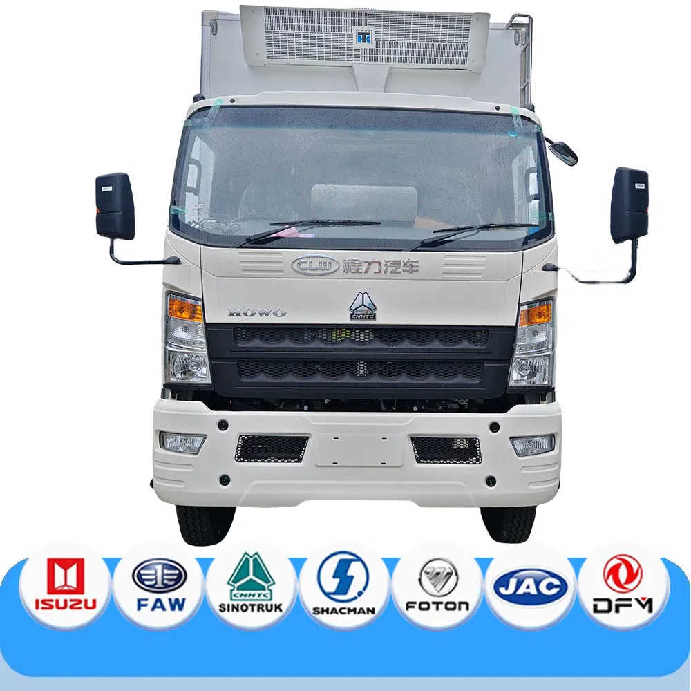 Sinotruk HOWO 8 Ton Refrigerated Truck, 20cbm Van Truck, Reefer Truck, Freezer Truck