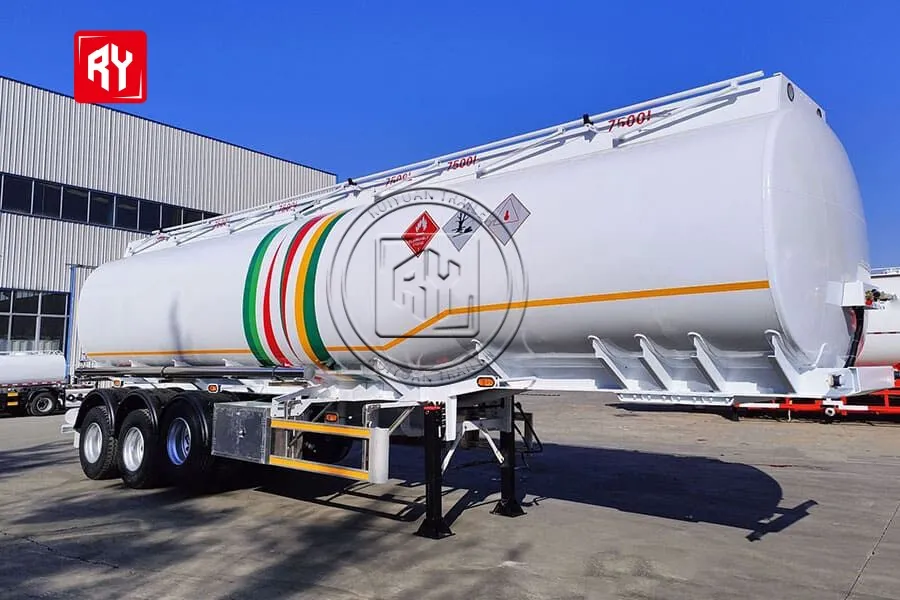 Fuel Tanker Semi-Trailer Main View