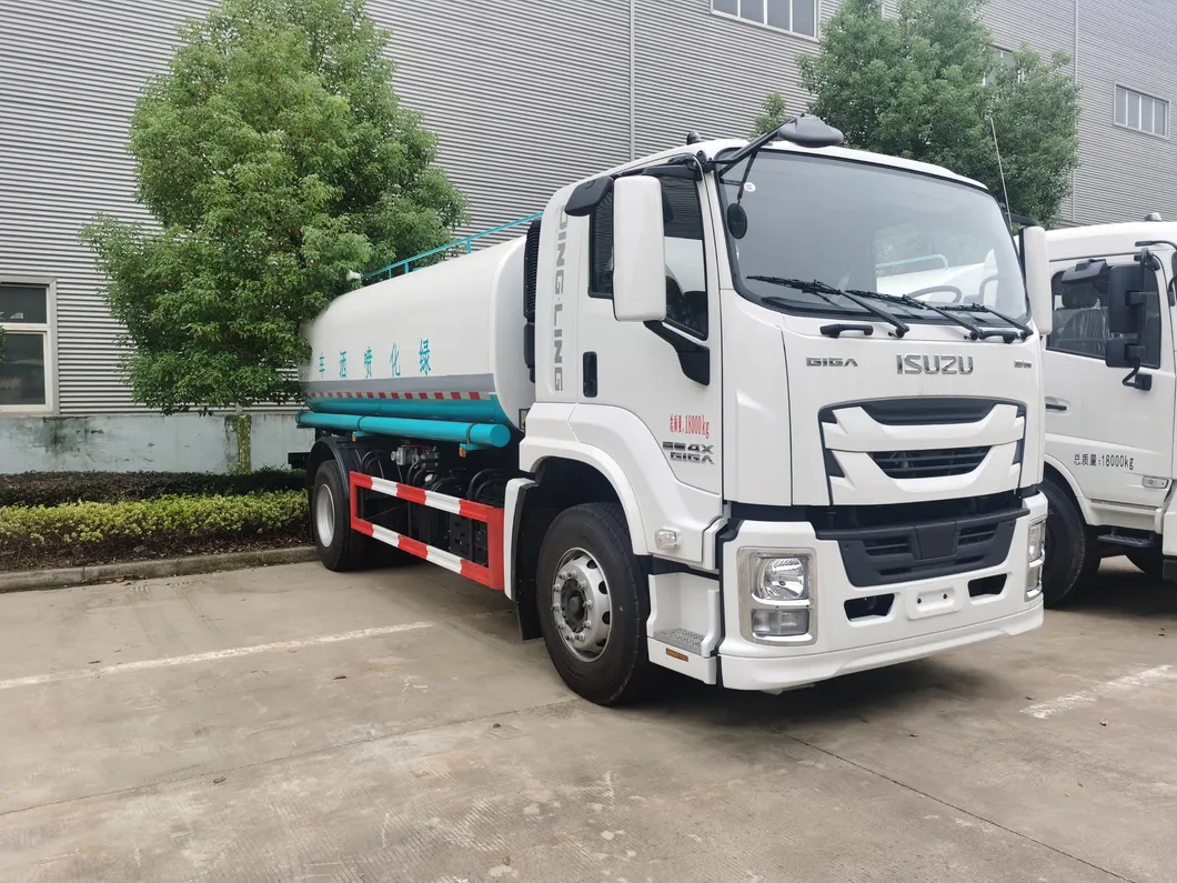 Water Tank Truck View 2