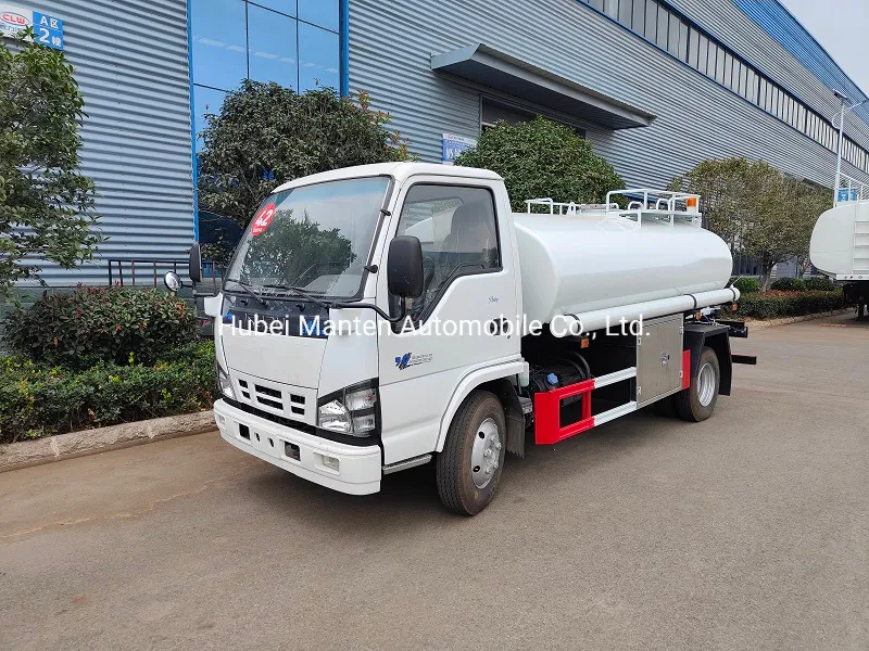 Water Tank Truck Front View