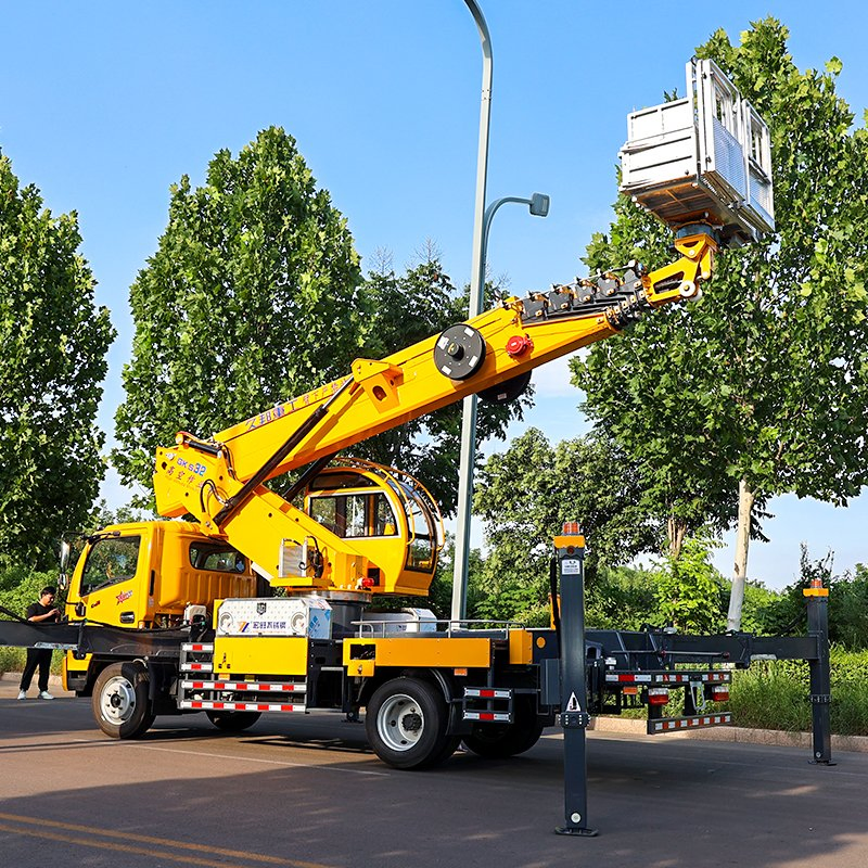 32m Versatile Telescopic Boom Lift Truck for Aerial Work Platform