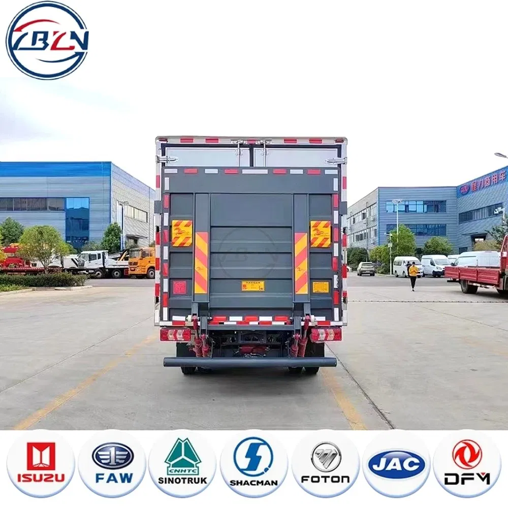 Hot Sale JAC New or Sued 5 Tons 4*2 Refrigerator Refrigerated Freeze Van Cargo Box Food Truck Factory Direct Sales