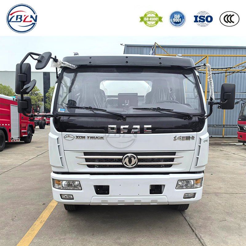 Dongfeng 4X2 10cbm Used Cleaning Suction Sewer High-Pressure Water Jetting Sewage Vacuum Pump Truck