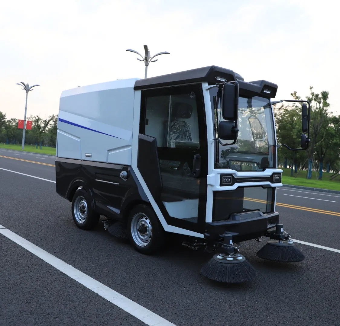 Robustly Built Street Sweeper for Heavy-Duty Municipal Cleaning