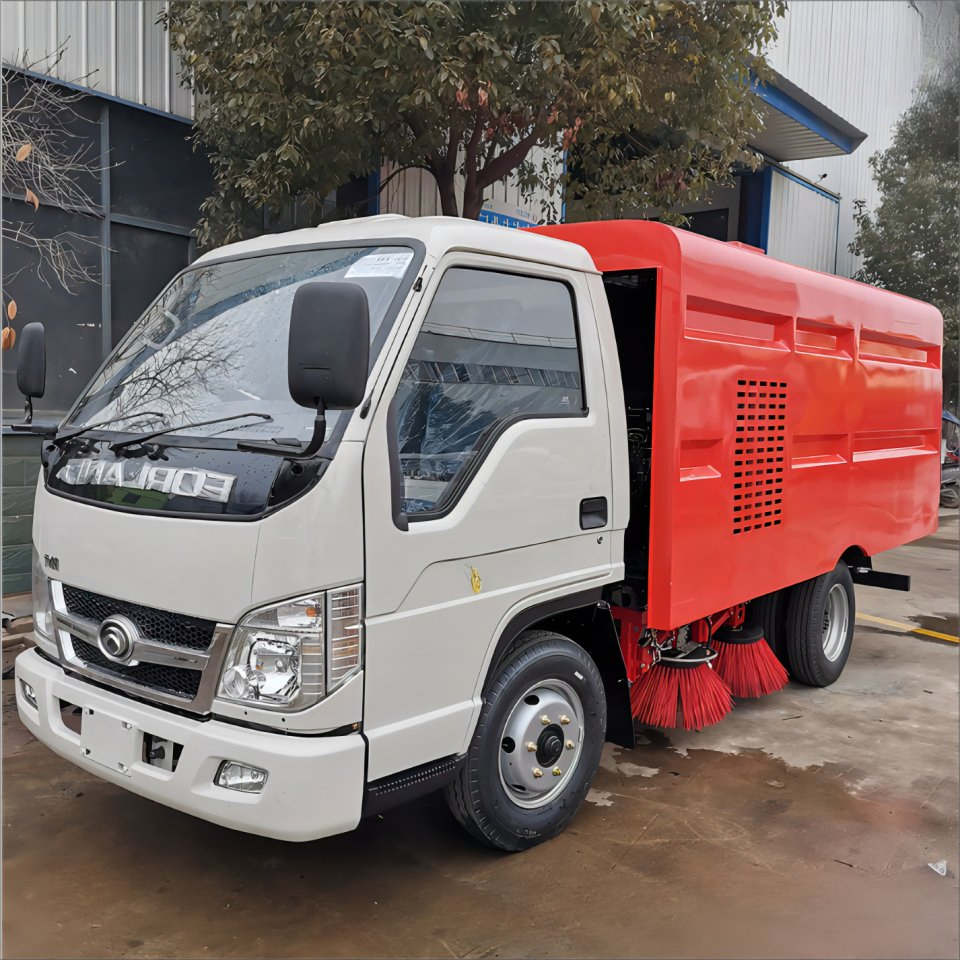 Sweeper Truck Street Concrete Road Cleaning Machine Floor Sweeper Truck for Sale