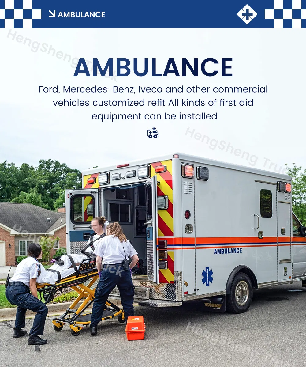 Medical Ambulance Truck