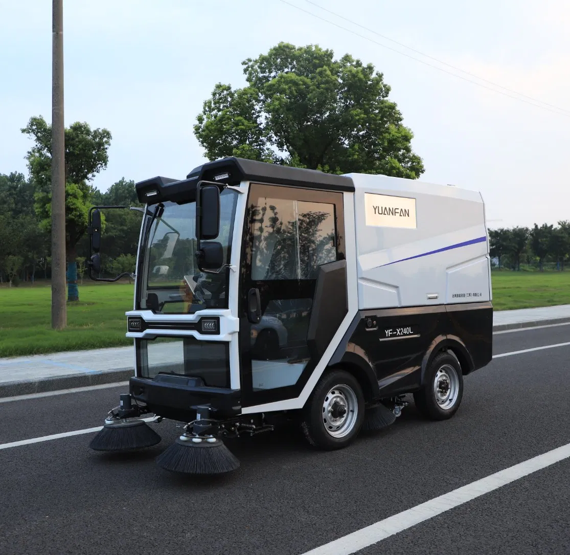 Robustly Built Street Sweeper for Heavy-Duty Municipal Cleaning