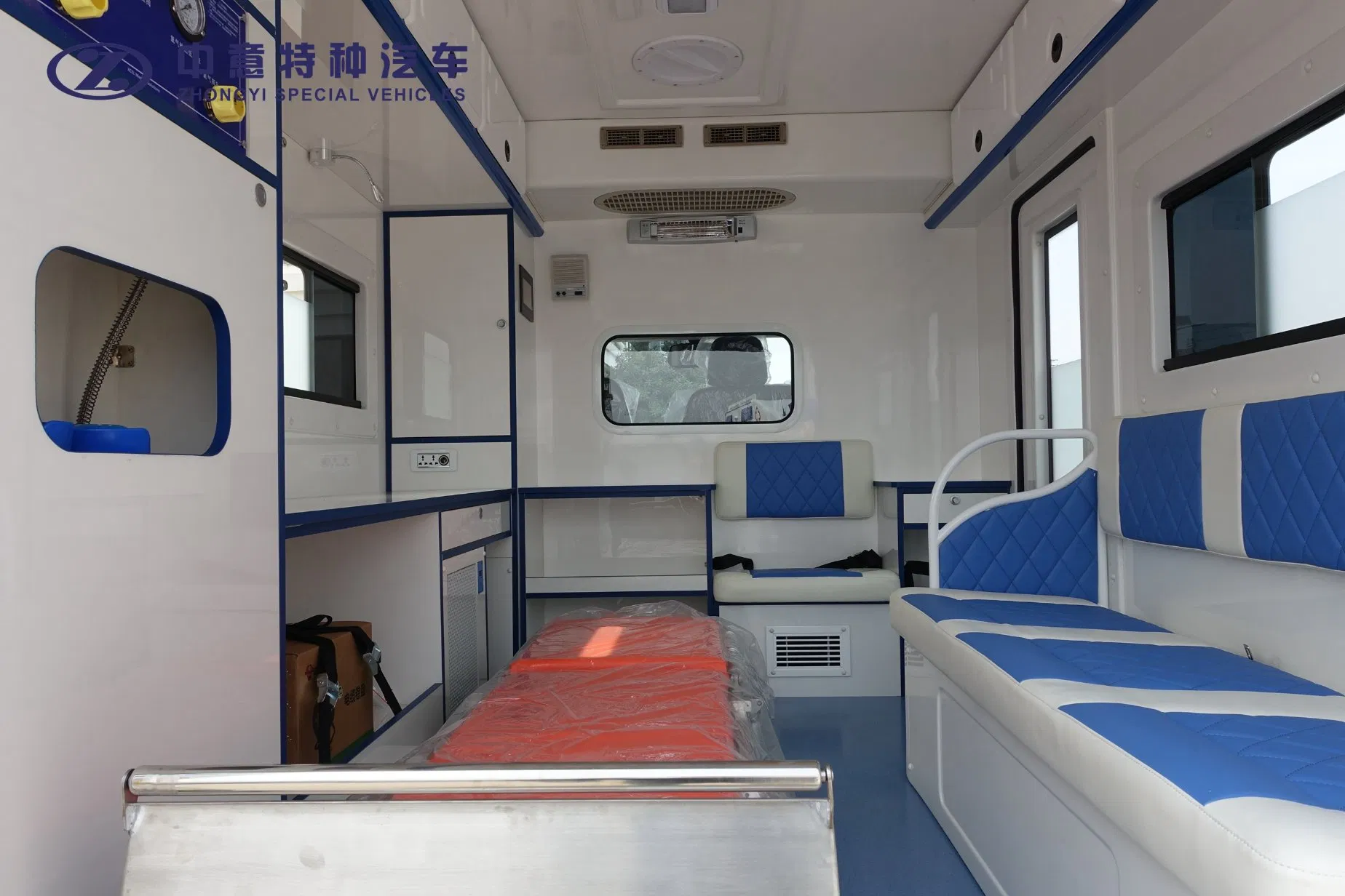 Cost-Effective High-Quality Easy to Sterilize Transit Ambulance for Urban Emergency