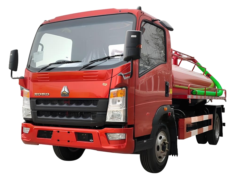 SINOTRUK HOWO 4x2 5000 Liters 10000 Liters Vacuum Sewage Suction Tanker Tank Truck Fecal Suction Truck Septic Truck with Clearing Function Truck