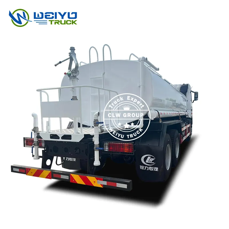 Water Bowser Truck Side View