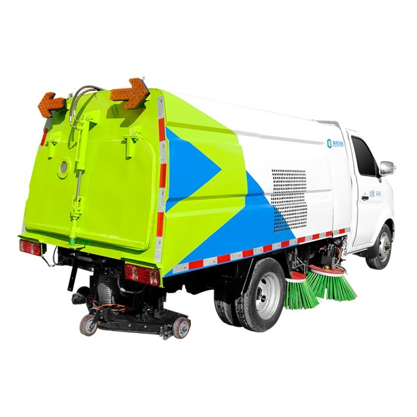 3.5TONS cleaning dongfeng outdoor vacuum baggerroad electric city road street sweeper truck