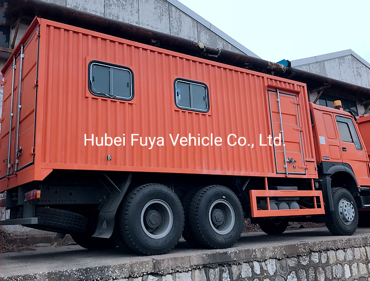 Sinotruk HOWO Workshop Truck with Lubricant Filling System