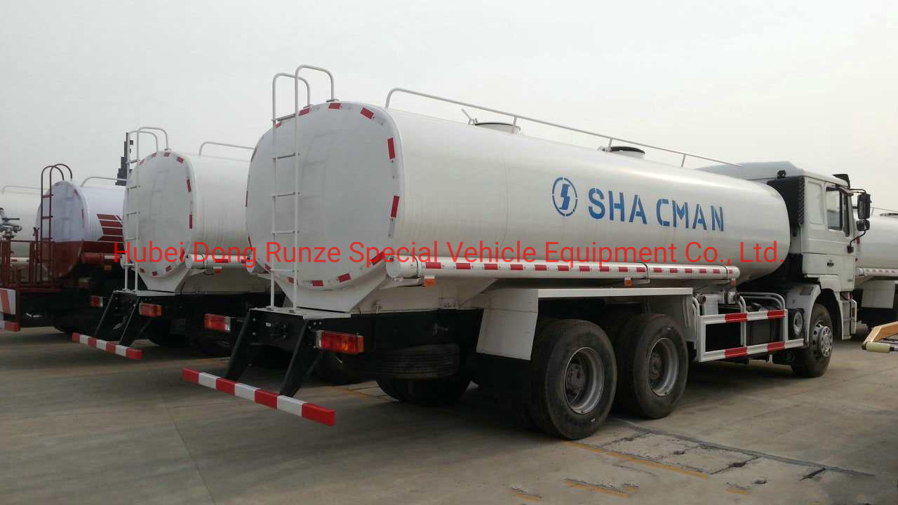Customized 18-22t Stainless Shacman Water Bowser (LHD RHD Offroad Water Pump optional Electric Water Cannon)