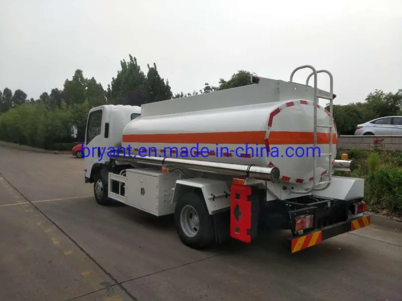 Isuzu Nkr Fuel Tanker Side View