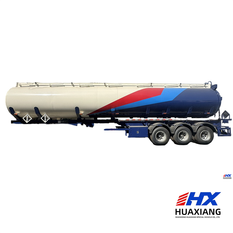 Dangerous Goods Transport Trailer Fuel Tanker Trailer Liquid Tank Truck Liquid Transport Semi-Trailer Gasoline and Diesel Transport Tank Trailer Truck