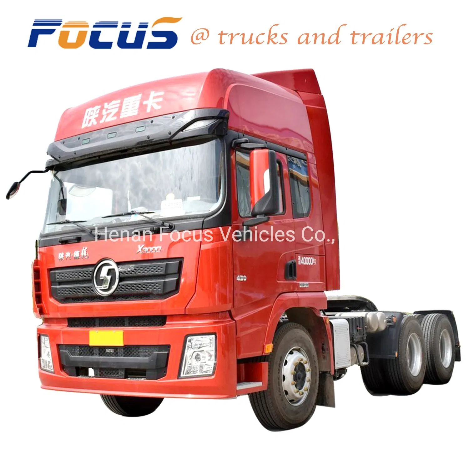 New and Used 10 Wheels 380HP Shacman 6X4 Truck Tractor, Logging Tractor, Motor Truck